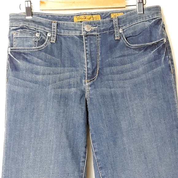 Seven7 Flare Blue Jean SZ 8 - Picture 4 of 6